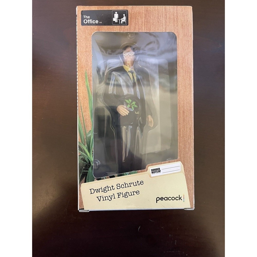 The Office Dwight Schrute Collectible Vinyl Figure Culturefly Figurine Plant - Picture 2 of 3